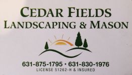Cedar Fields Lannscaping & Mason