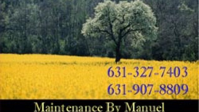 Maintenance by Manuel