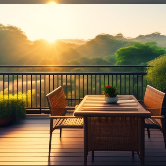 Decorating a Small Terrace, the best ideas